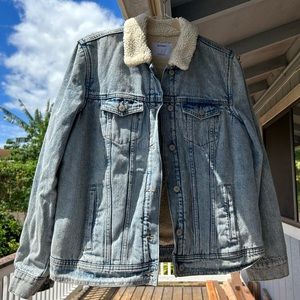 Sherpa Jeans Jacket